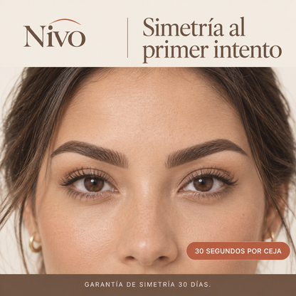 Nivo Duo — Kit Sello de Cejas Simétricas