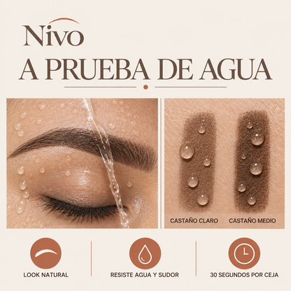 Nivo Duo — Kit Sello de Cejas Simétricas